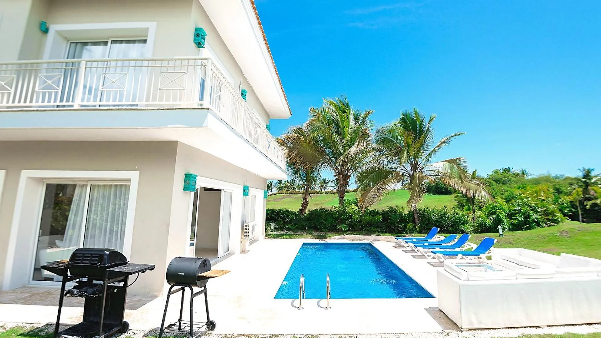 Luxury Private Villas With Pool, Private Beach, Bbq Punta Cana